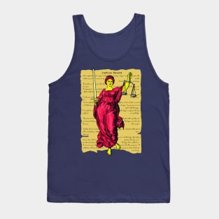 Justice Record Tank Top